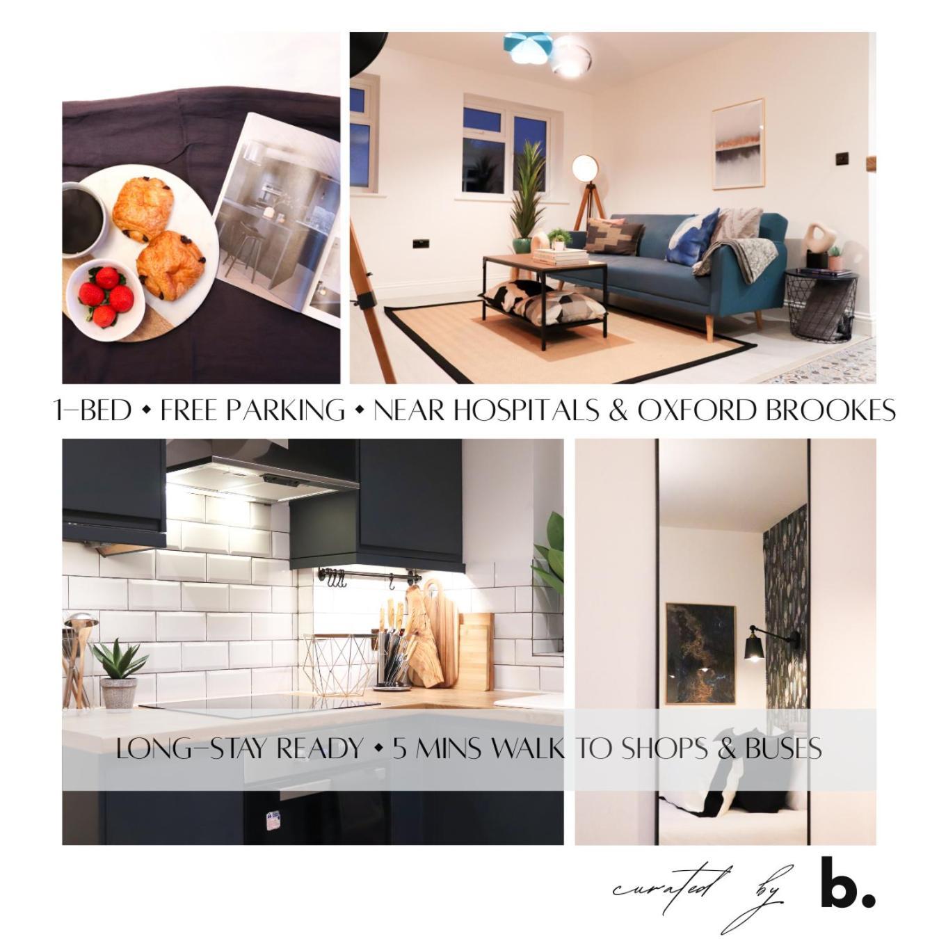 Cozy 1Br In Headington Oxford W Off-Road Parking Apartment Ngoại thất bức ảnh